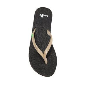 NWT Sanuk Yoga Spree 4 Flip Flop Sandal - Size 6